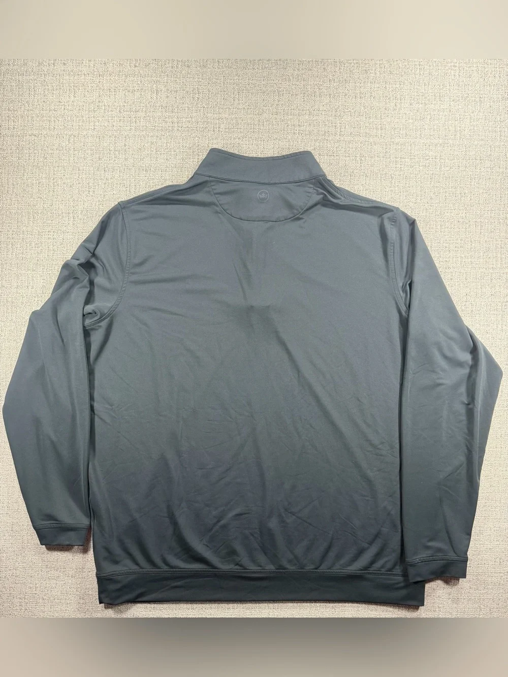Peter Millar Mens Black Perth Performance Quarter Zip Pullover XXL ME0EK40